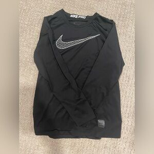 Nike Pro Youth Large Athletic Long Sleeve